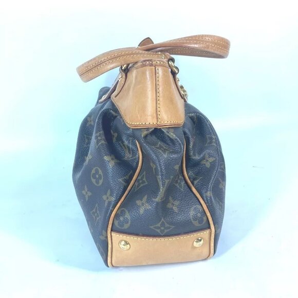 LOUIS VUITTON Monogram Boesi PM Bag Shoulder Bag Hand Bag Brown - Picture 4 of 15